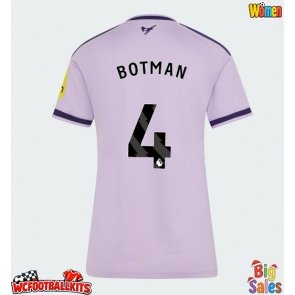 Newcastle United Sven Botman #4 Replica Third Stadium Shirt for Women 2026-27 Short Sleeve